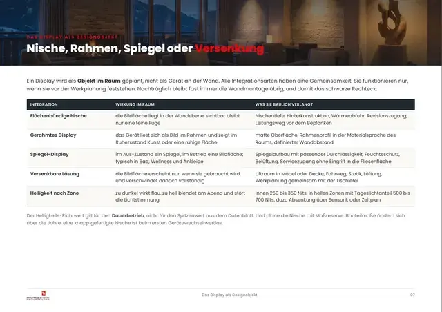 Seite 7 von 16 aus dem ePaper Medientechnik für Innenarchitekten