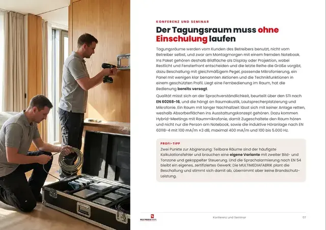 Seite 7 von 16 aus dem ePaper Medientechnik für Objektausstatter