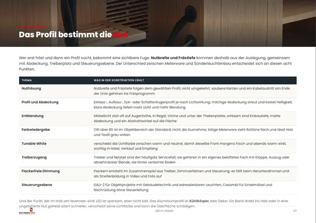 Seite 7 von 16 aus dem ePaper Medientechnik für Tischlereien