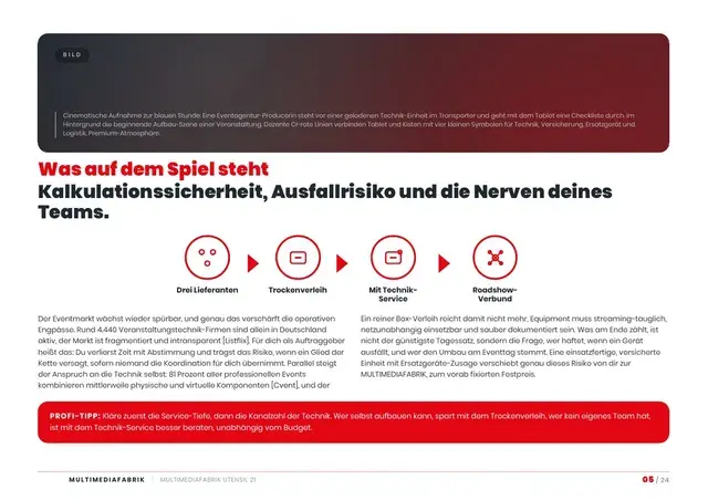Seite 5 von 24 aus dem ePaper MULTIMEDIAFABRIK UTENSIL 21