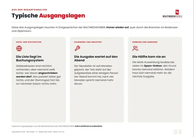 Seite 5 von 24 aus dem ePaper Newsletter KI APP