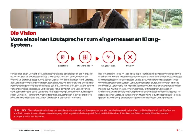 Seite 5 von 24 aus dem ePaper Professional Audio (PA) Anlagen