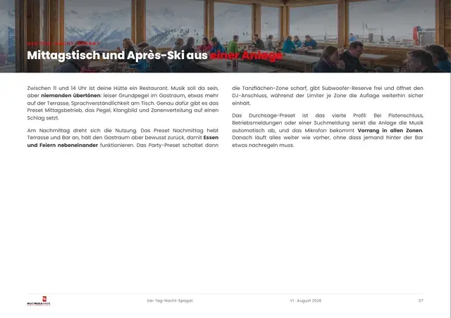 Seite 7 von 16 aus dem ePaper Skihütten-Beschallung