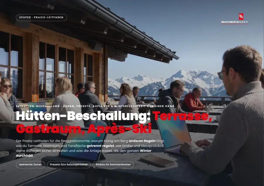Titelseite Skihütten-Beschallung