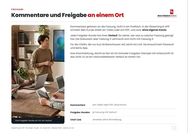 Seite 11 von 24 aus dem ePaper Streaming KI APP